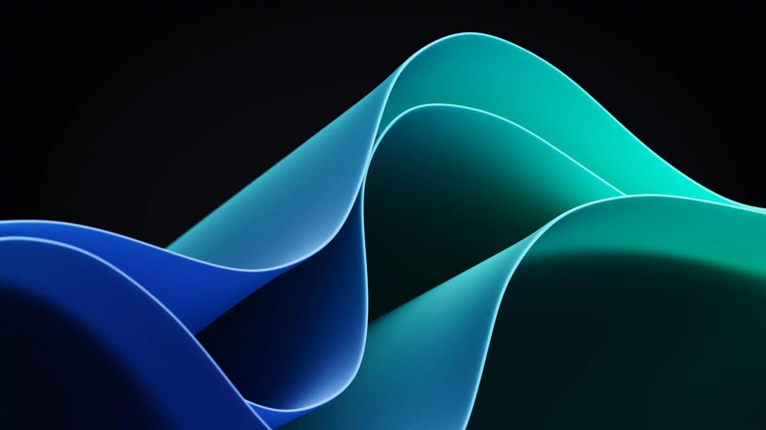 Windows-11-Dark-Green-Abstract-Waves-4K-Wallpaper-scaled